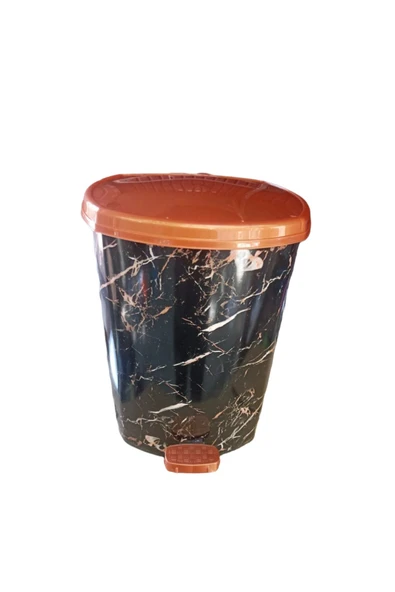 Özer 3 No Desenli Pedallı Çöp Kovası 11 Lt - 1