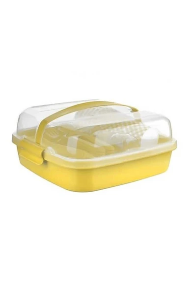 Titiz Sarı Piknik Seti Piknik Seti Çok Amaçlı Piknik Set - 1