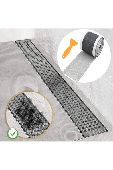 abnturk Süper Çok Amaçlı Hayat Kolaylaştırıcı Gider Süzgeci ve Sineklik Tamir Kiti 12 cm * 4 metre - 1