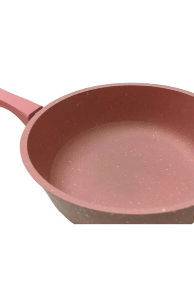 Esse Döküm Alüminyum Granit Kaplama 16cm Tek Saplı Tava 5mm Kalınlık Küçük Boy Çok Amaçlı Granit Tava - 4