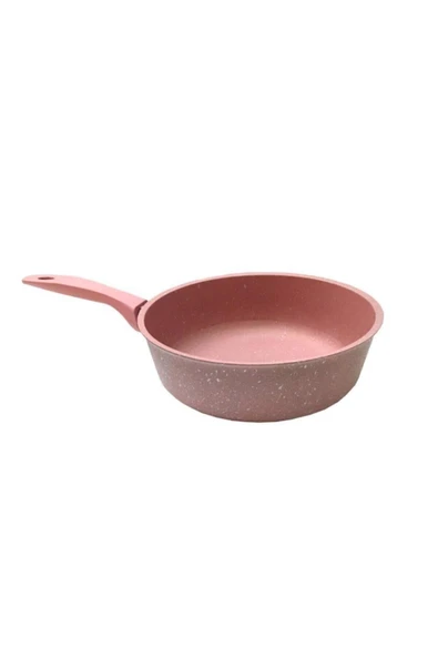 Esse Döküm Alüminyum Granit Kaplama 16cm Tek Saplı Tava 5mm Kalınlık Küçük Boy Çok Amaçlı Granit Tava - 3