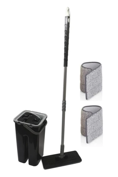 abnturk Pratik Mikrofiber Tablet Mop 5 Paspaslı Temizlik Set Smart Mob Sihirli Yeni Nesil Microfiber Mob - 3