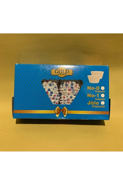 abnturk 1000 Adet Isıya Dayanıklı Yanmaz Yapışmaz Jöle Kapsülü Cupcake Kalıbı Kek Kapsülü No 1 30mm - 2