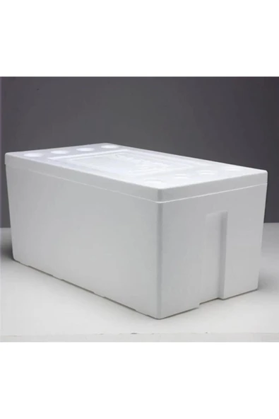 abnturk 15-17 Litre Strafor Köpük Kutu +3 Adet Buz Aküsü Hediye 50x40x26 İzoleli 72 saat Koruyan Gıda Kolisi - 3