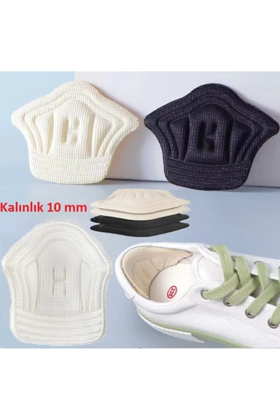 abnturk 10 Mm Ayakkabı Topuk Vurma Önleyici Ve Daraltma Padi Taban Arkası Koruyucu Engelleme - 5