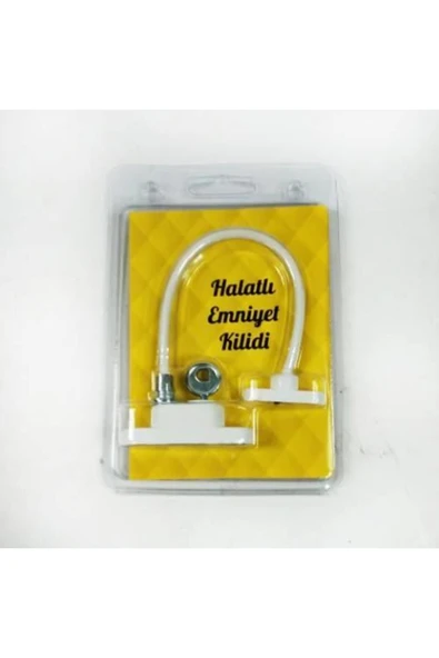 abnturk Çelik Halatlı Kapı Pencere Güvenlik Kilidi Tüm Kapılara Ve Pencerelere Uyumlu Emniyetli Kilit - 4