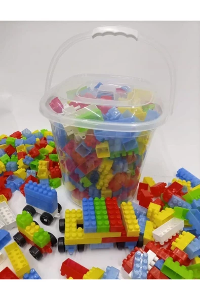 abnturk Özel Saklama Kutusunda 240 Parça Lego Seti 1.kalite Sağlıklı Plastik Zeka Geliştirici Yapı Blokları - 4