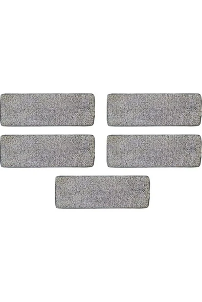 abnturk Zambak Tablet Mop Için Microfiber Yedek Paspas 5 Adet