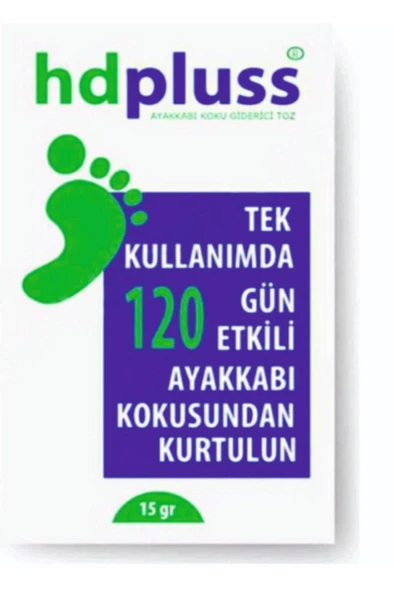 hdpluss Ayakkabı Koku Giderici Toz 120 Gün Etkili 6 Adet
