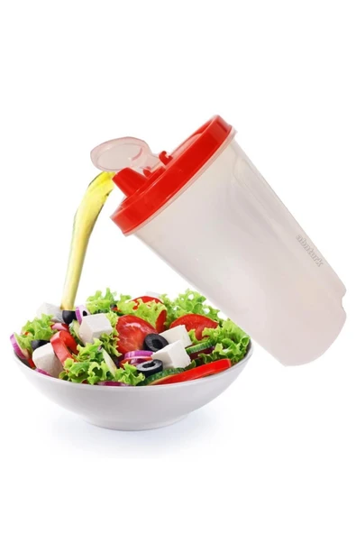 abnturk 2 Adet Kırılmaz Yağdanlık Kolay Dolan Sosluk Sirkelik Ölçekli 500 ml Su Süt Meyve Suyu Sıvı Yağlık - 3