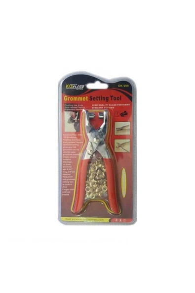 abnturk 150 MM KUŞGÖZÜ PENSİ KEMER-DERİ-AYAKKABI-BRANDA PERÇİN SETİ - 1