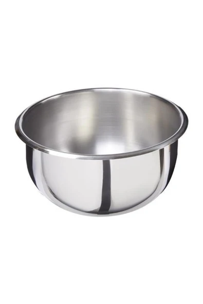 abnturk 25cm Büyükboy Çelik Tas Paslanmaz Çelik Oval Taban Mayonez Tenceresi Ev Tipi Çelik Çırpma Tenceresi - 1