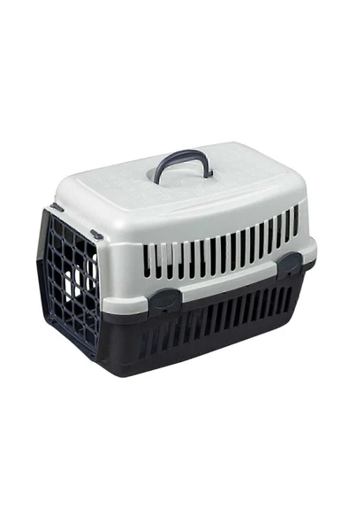 SERA Gri Kedi Köpek Taşıma Çantası 50x34x33cm - 1