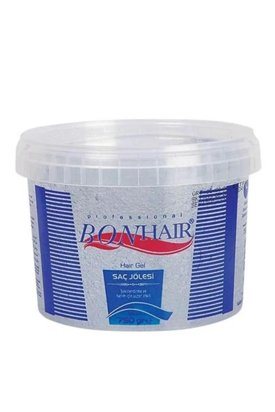 abnturk Türkiyenin En Kaliteli Saç Jölesi 700ml Büyük Boy BonHair Extra Sert Profesyonal Saç Jolesi Bon Hair