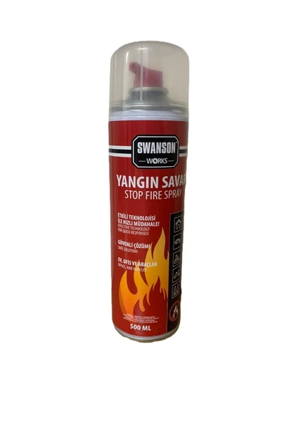 SWANSON WORKS Yangın Söndürücü Savar 500 ml - 1 Adet - 1