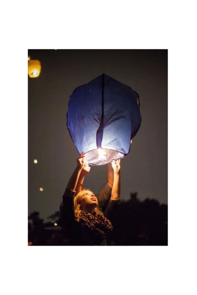 abnturk Yüksek Kaliteli 3 Adet Dilek Feneri Dilek Balonu - 3