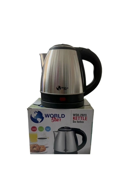 World Star Ev Ve Otel Tipi Kablosuz Su Isıtıcı 1,2 Litre - 2
