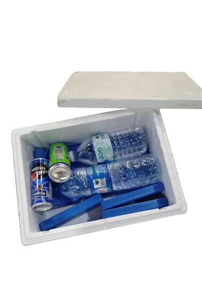 abnturk Elektriksiz Seyyar Çanta Buzdolabı 24 Saat Korumalı Buzluk Araba Piknik Yolculuk ilaç Servis Hizmeti - 2