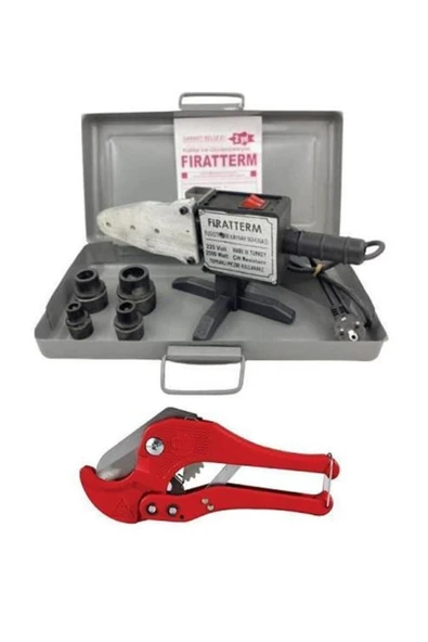 Fıratterm 2500w Pvc Pafta Plastik Boru Tesisat Kaynak Makinesi Pra-523511-2980 - 1