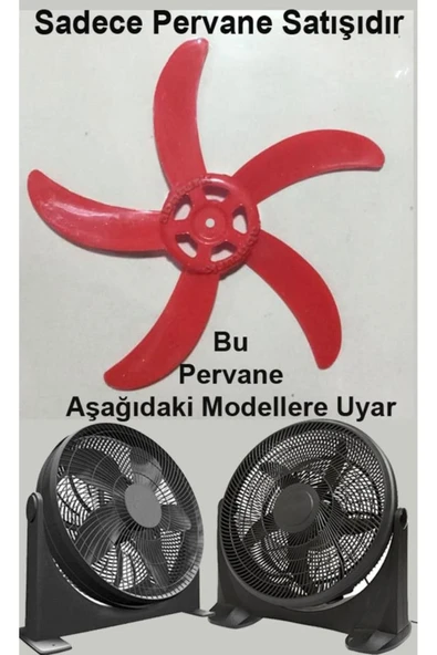 abnturk MCS,Yumatu,Word Star,Cvs Yer Duvar Vantilatörü Için Pervane 56cm Sanayi Tip Her Markaya Uyar
