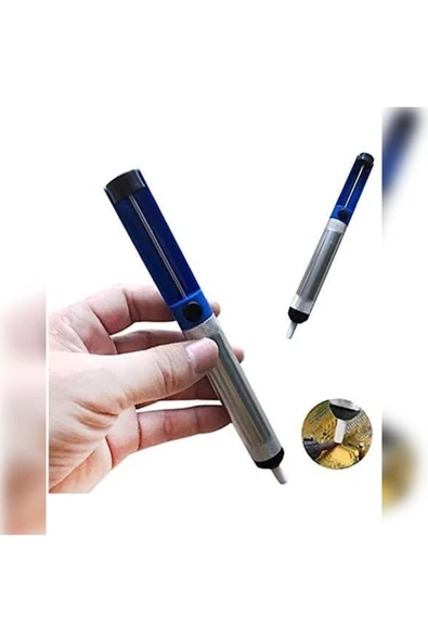 abnturk Metal Gövdeli Lehim Havya Sökme Pompası - 1