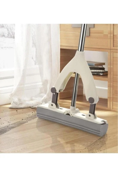 abnturk Otomatik Sıkma Kovalı Ultra Temizlikçi Yeni Sünger Mop Yılın En Mükemmel Yer Silme Mobu - 6