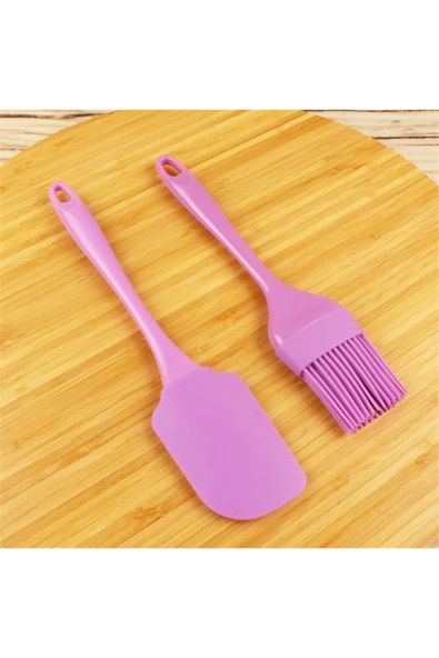 abnturk Silikon Spatula Ve Fırça Seti - 1
