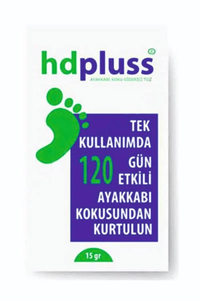 hdpluss Hd Pluss Ayak Koku Giderici Önleyici Toz 120 Gün Etkili