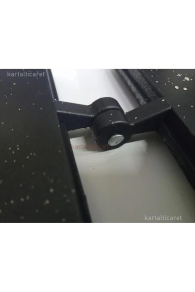 abnturk 3 Kat Granit Ocak Üstü Tost Makinesi YaşamBoyu Garantili Tostmatik Grill Ahşap Saplı Döküm Alüminyum - 3