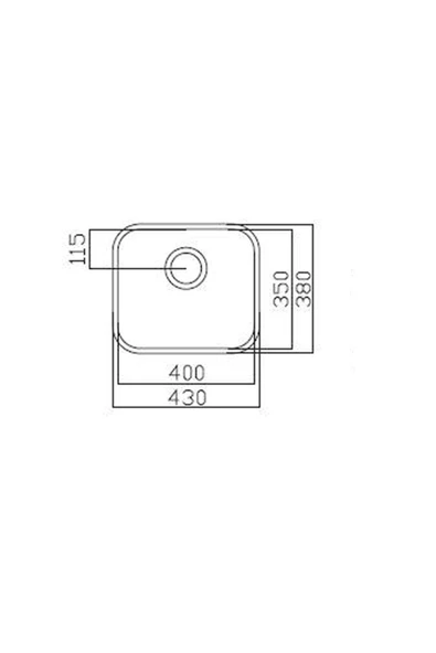 Teka 40108505- Be 40.35 1b Paslanmaz Çelik Eviye - 2