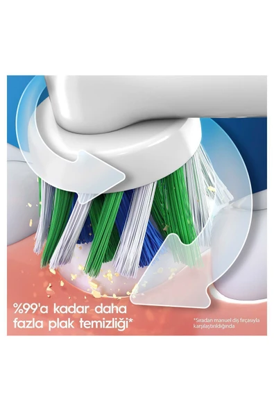 ORAL-B D103 Vitality Pro Cross Action Şarjlı Diş Fırçası - Lila - 5