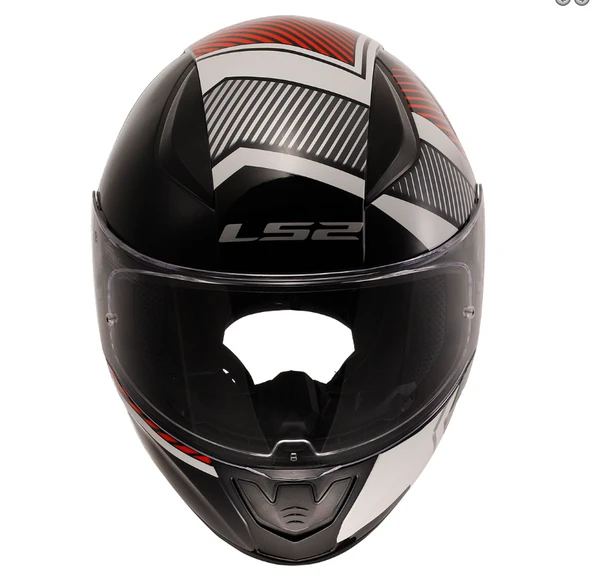 LS2 Rapid 2 Extra Beyaz- Kırmızı Full Face Motor Kaskı L Beden - 3