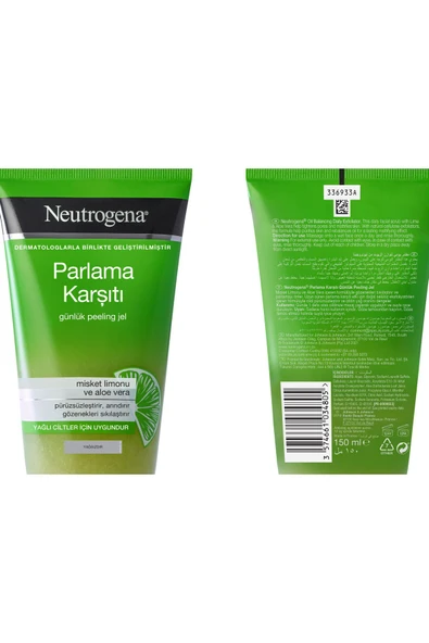 NEUTROGENA Parlama Karşıtı Günlük Peeling Jel 150 ml (YAĞLI CİLTLER İ?ÇİN) - 3