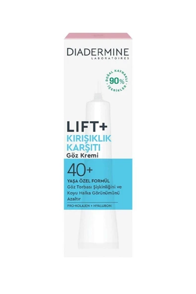 DİADERMİNE Lift+ Kırışıklık Karşıtı 40+ Göz Kremi 15 Ml