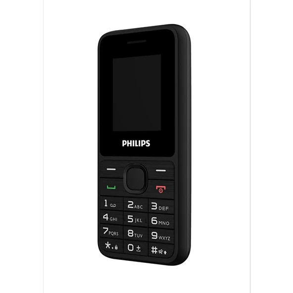 Philips Xenium E2125 Çift Sim Kart Tuşlu Cep Telefonu Siyah