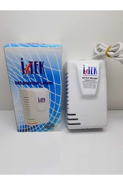 İTEK Gaz Dedektörü Alarımlı Gaz Dedektörü Sefa Elektrik - Resim 2