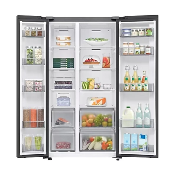 Samsung RS70F65QEFTR 655 Lt Gardırop Tipi Buzdolabı - Resim 3