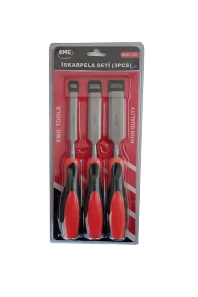 jetavm 3 Lü Iskarpela Seti Ahşap Set Ağaç Set Iskarpela Yontma Oyma ürün görseli