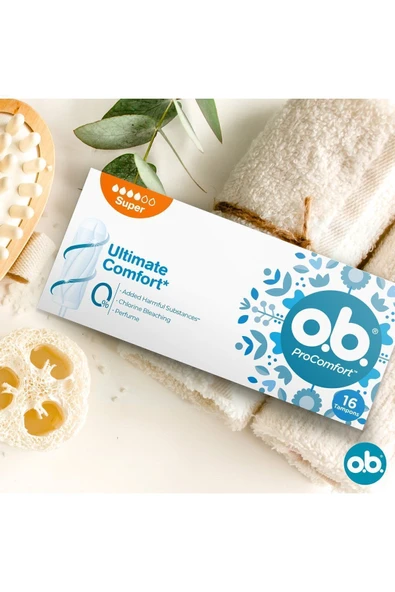 O.B. O.B Tampon Süper 16'lı - 8