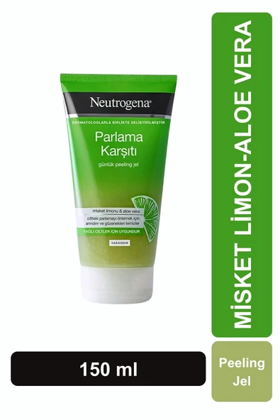 NEUTROGENA Parlama Karşıtı Günlük Peeling Jel 150 ml (YAĞLI CİLTLER İ?ÇİN) - 1