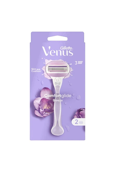 GİLLETTE VENUS Venus Comfort Glide Breeze Tıraş Makinesi 2 Adet Yedek Başlık - 2
