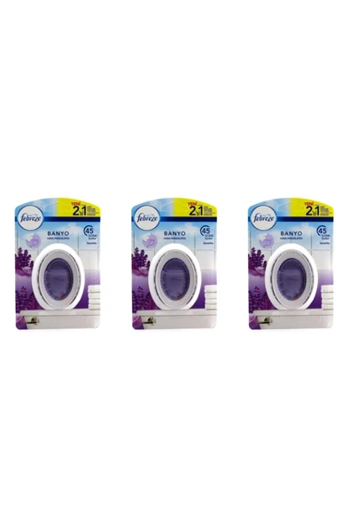 FEBREZE Banyo Kokusu Lavanta 3 Adet 8001841441610