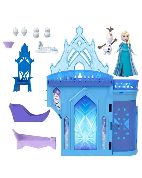 Disney Frozen Karlar Ülkesi Elsa ve Buzdan Sarayı Oyun Seti JDP63 - Resim 2