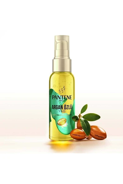 PANTENE Doğal Sentez Saç Bakım Serumu Argan Yağlı Elixir 100 Ml - 3
