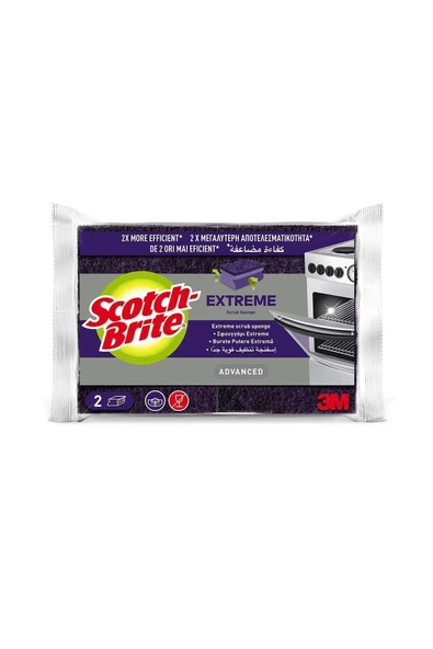 SCOTCH BRİTE Extreme Tırnak Koruyuculu Bulaşık Süngeri 2’li - 2