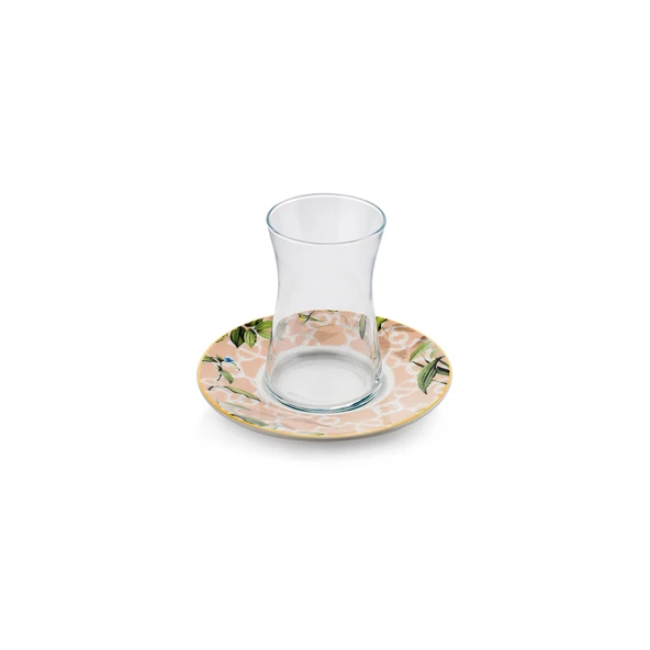 Schafer Sorte Çay Seti 12 Parça-Pembe - 4