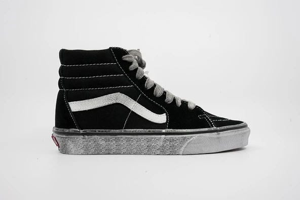 UA SK8-Hi  Siyah/Beyaz Unisex VN0007NSMCG1 Siyah/Beyaz 36