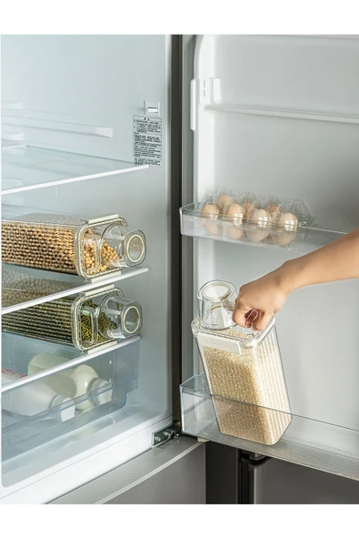 Pinmoo Basic Ölçü Bardaklı Erzak Kabı 1300 Ml. - 3