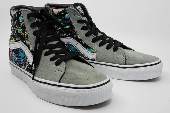 UA SK8-Hi  Gri/Beyaz Unisex VN0007NSXN71 Gri/Beyaz 45 - 2