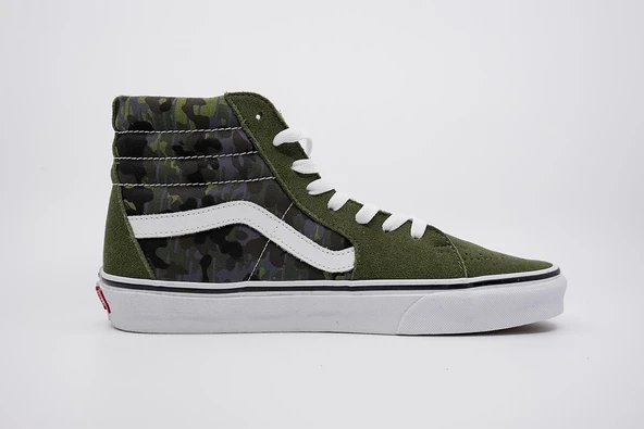 UA SK8-Hi  Yeşil/Çok Renkli Unisex VN0007NSBGK1 Yeşil/Çok Renkli 43